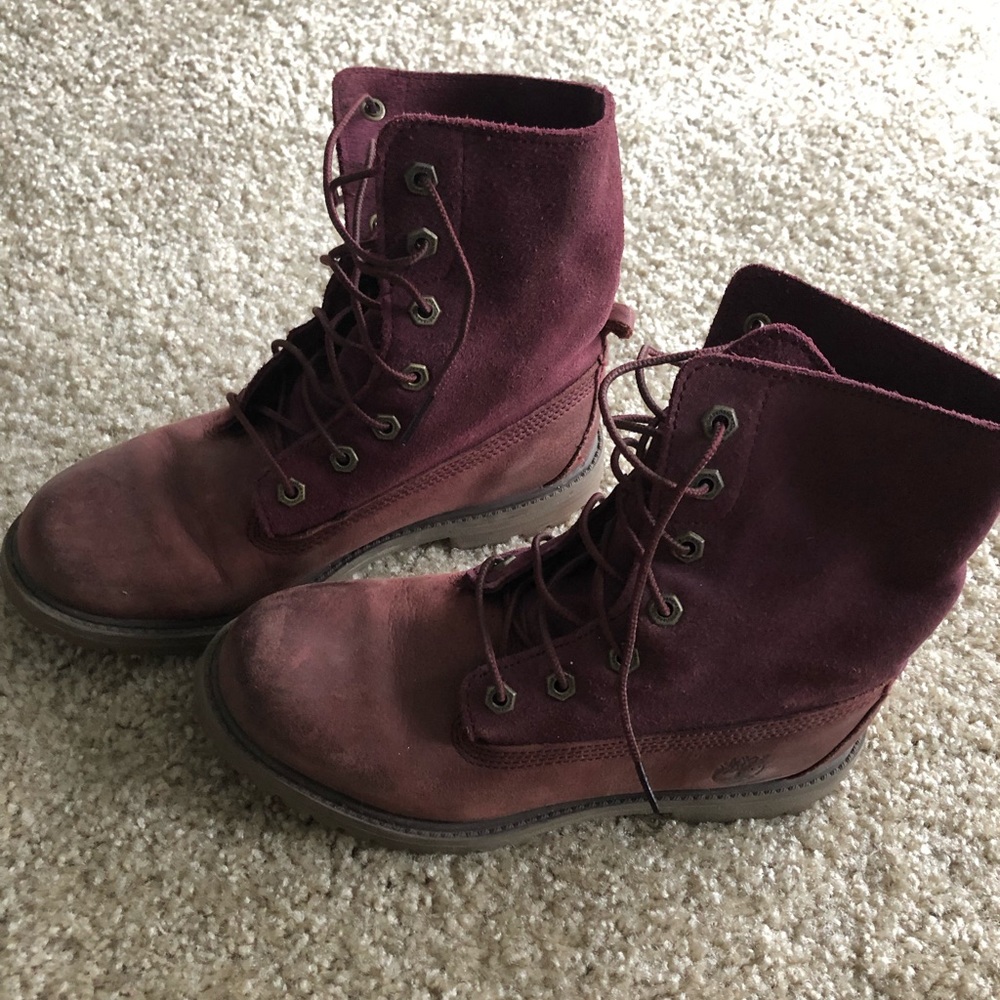 Burgundy timberlands